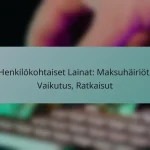 Henkilökohtaiset Lainat: Maksuhäiriöt, Vaikutus, Ratkaisut